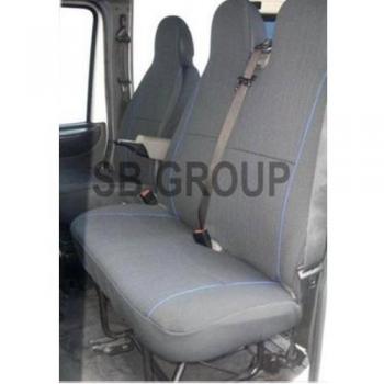 Para adaptarse a un Opel Vivaro 2013Van, fundas de asiento, azul Fleck de tela