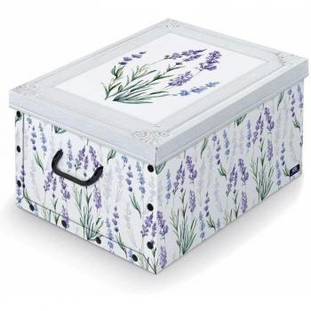 Domopak Color Aleatorio Caja Con Asas Con Estampado 39x50x24 cm