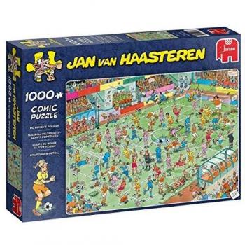 Jan van Haasteren Women's Soccer Puzzle - 1000 Pieces