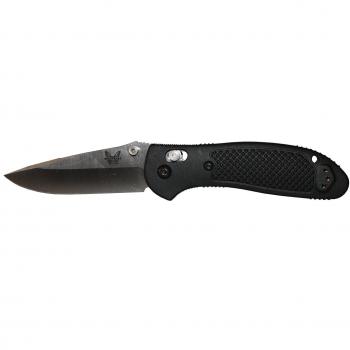 Benchmade 551 Griptilian Plain Edge navaja – negra, 3,45-pulgadas