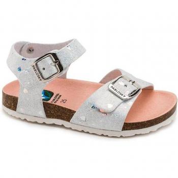 Sandalias Pablosky 405700 para Niña en color Blanco con hebilla
