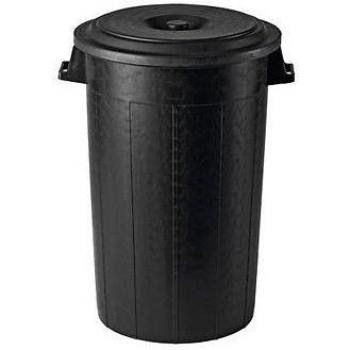 Stefanplast Papelera Papelera Papelera Negro 100 Lt utilissimo – Made in Italy