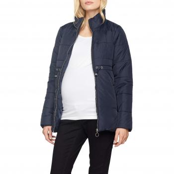 MAMALICIOUS Mlalexi Padded Jacket, Chaqueta premamá para Mujer, Azul Navy Blazer, 42