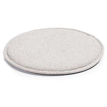 Kave Home - Cojín Redondo Silke Color Beige Antimanchas y Antideslizante