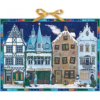 Calendario de Adviento Musical Coppenrath 52x38cm en la Calle de Navidad