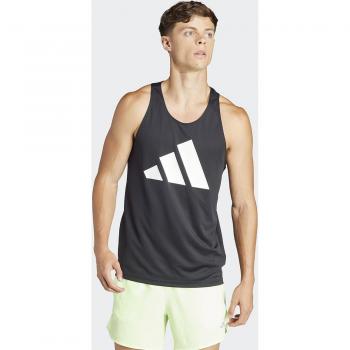 Camiseta de running adidas Run It Tank para hombre en color negro