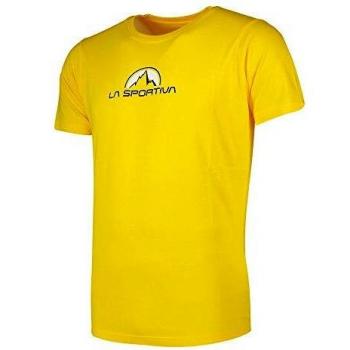 Camiseta de escalada unisex La Sportiva Footstep Tee Yellow