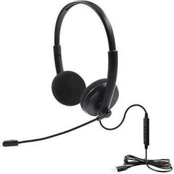 Cuffie,Cuffie Gaming,Auriculares USB para PC con micrófono,Cancelación de Ruido y Controles de Audio,Auriculares para PC para Juegos,Centro de Llamadas de Skype,Computadora de Oficina,Voz Clara