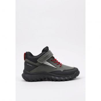 Botas Niño Geox J Simbyos B ABX C 35 Verde, impermeables, con suela antideslizante, cierre de velcro, diseño moderno y cómodo para uso diario