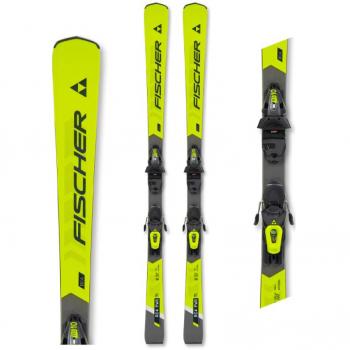 Esquís Alpinos Fischer RC4 Power TI AR + RS 10 PR 23/24 Amarillo/Negro 160