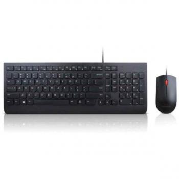 Lenovo 4X30L79897 USB Alemán Negro Teclado y Ratón