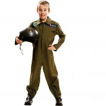 Disfraz de Piloto de Avión para Niño My Other Me Top Gun 7-9 Años