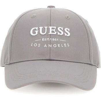 Gorra Guess Strave Con Logo 4G para Hombre, Estilo Béisbol, Color Gris (AM5023POL01-GRY)