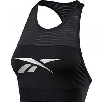 Reebok Wor Bralette Sujetador Deportivo, Mujer, Negro/Plamat, XS
