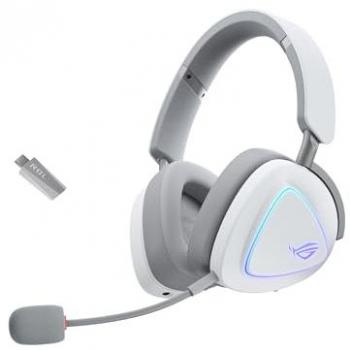 Auriculares Gaming ASUS ROG Delta II Inalámbricos y Alámbricos USB Tipo-C Bluetooth Blanco