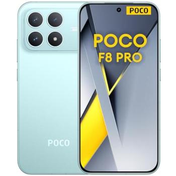 Smartphone POCO F8 Pro 5G Azul 12GB RAM, 256GB Almacenamiento, Pantalla AMOLED de 6.59 120Hz, Snapdragon 8 Elite, Triple cámara de 50MP con OIS