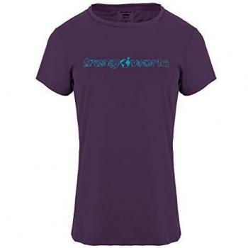 Trangoworld Viro Camiseta, Mujer, Morado Oscuro, XS