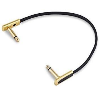 Rockboard Gold Series 20cm Flat Patch Cable for Instruments