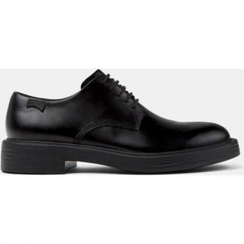Zapatos de cordones de hombre Dean de piel con suela ultraligera - Camper K100979-001 Apretado DEAN NEGRO