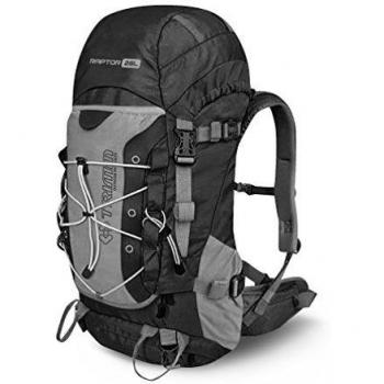 elegir la mochila Raptor II, unisex, Rucksack RAPTOR II, negro/gris