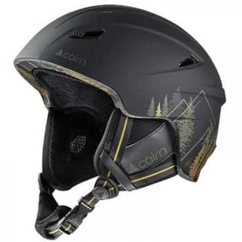 Cascos Esquí Alpino Cairn Casco Profil Negro Mate Gold 61/62
