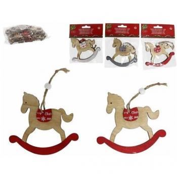 COLGANTE CABALLO BALANCÍN X2 10CM 3STD