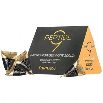 FARM STAY Peptide 9 Baking Powder Pore Scrub 7g x 25ea