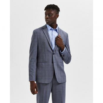 Chaqueta de traje de hombre Slim Fit cuadros Selected