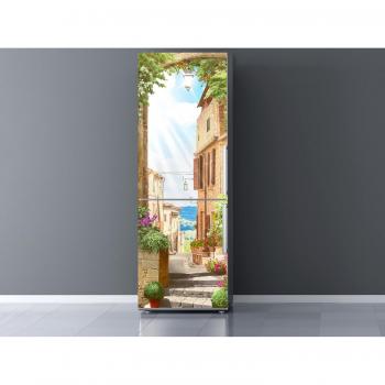 Alfombra de PVC Multicolor 95 cm x 165 cm | Moqueta Vinílica Decorativa para el Hogar  Vinilo Adhesivo para Frigorífico Italia 200 x 60 cm | Pegatina Decorativa Resistente y