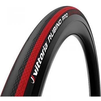 Vittoria Rubino Pro G2.0 All-Round 700x25c Foldable Tire, Red Stripes