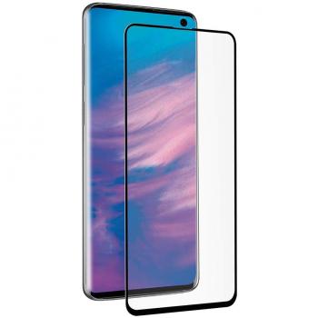 Muvit Protector DE Pantalla MUTPG0461 Cristal Templado con Marco Negro para Samsung Galaxy 10E