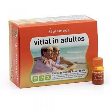 Plameca - Vittal in Adultos Jalea Real 20 Viales Bebibles de 10 ml