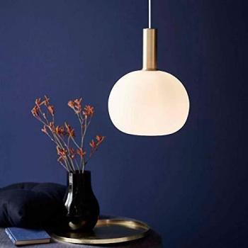 Lámpara colgante Nordlux Alton 25 E27, diámetro 25 cm, vidrio opalino, sin bombilla