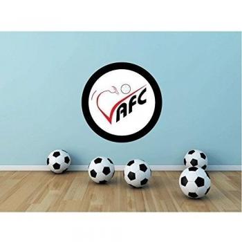 Valenciennes FC Francia Fútbol de adhesivo de vinilo el deporte de decoración para el hogar 55 x 55 cm