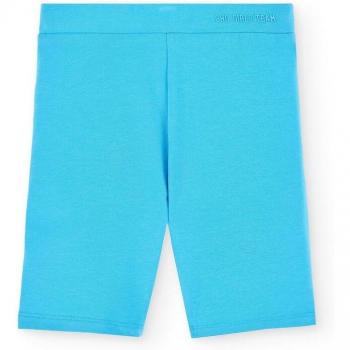 Leggins Cortos de Algodón Elásticos para Niña Turquesa 3-4 Años