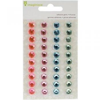 Adesivo di benvenuto primavera torna gemme 40/Pkg-Spring Bling