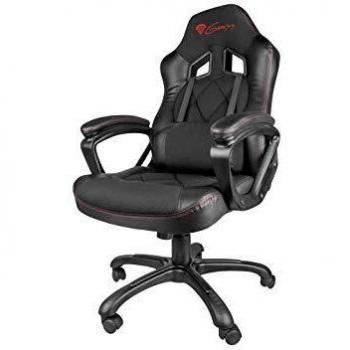 Genesis Nitro 330 Silla Gaming, Piel, Negro, 76 x 53 x 125 cm
