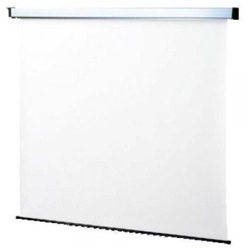 Pantalla de Proyección Manual Sopar New Spring 200x210cm 1:1 Tela Blanca Tradicional con Cassonetto Blanco