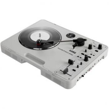 Tocadiscos Portátil Korg Handytraxx Play con Altavoz y Efectos Digitales