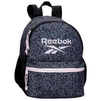 Mochila REEBOK LEOPARD 8082331 Gris y Rosa