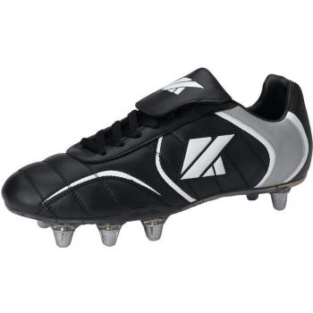 Kooga Classic FTX corte bajo suave Toe botas de Rugby [negro], negro, 41