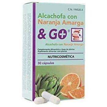 Pharma & Go Alcachofa Con Naranja Amarga 30Cap. 1 Unidad 500 g