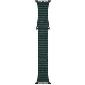 Apple Watch Correa Loop de piel verde bosque