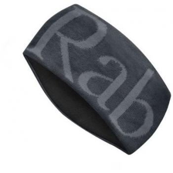 Rab Knitted Logo Headband - Anthracite - One Size Ear Warmer