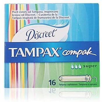 Tampax Compak Super Absorbency Unscented Tampons 20 Count