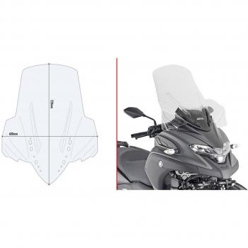 Parabrisas Alto Incoloro GIVI D2149ST para Yamaha Tricity 300 (2020)