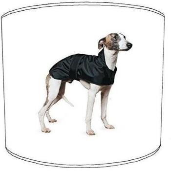 Lámpara de mesa de pantalla 1 henselite whippet, 30,5 cm