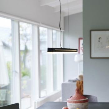 Lámpara Colgante LED Nordlux Skylar 25W 2600lm en Negro con Opciones de Encendido