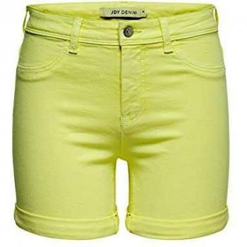 JACQUELINE de YONG Pantalones cortos para mujer Turn up Anica 15168011 amarillo L
