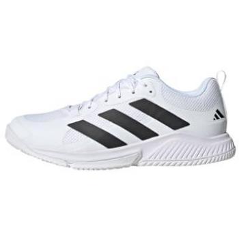 Zapatillas indoor para hombre adidas Court Team Bounce 2.0 blancas HR1239